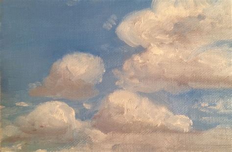 Oil Painting Of Clouds By Jacqueline Overstreet Oil Painters