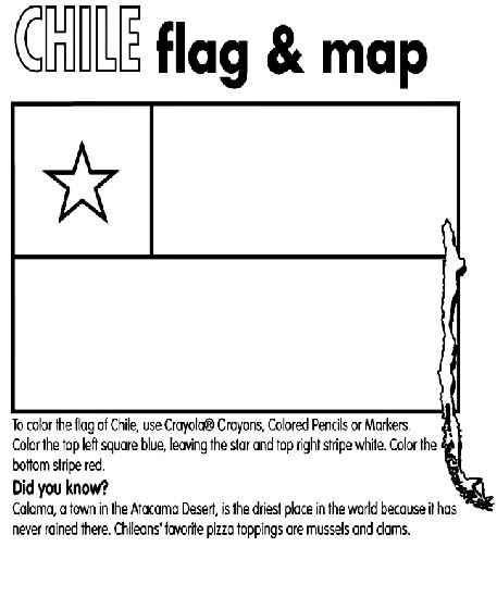 Flags of countries of europe coloring book. Chile Coloring Page | crayola.com