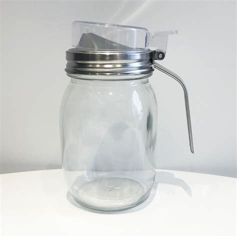 China Wide Mouth 86mm Oil Bottle Lid Mason Jar Pour Lid With Handle Mason Jar Lid With Spout