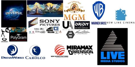 The Logos Of My Favorite Movie Making Companies6 By Theagentmanmmt On