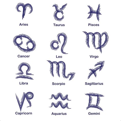 Zodiac and Astrological Symbols 2023194 - Download Free Vectors