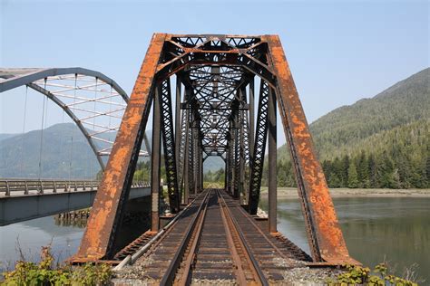 Khyex River Railroad Bridge Polygonal Warren Through Truss Flickr