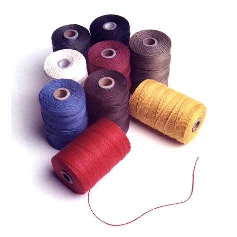 Irish Linen Bookbinding Thread Unbleached And Colored Talas