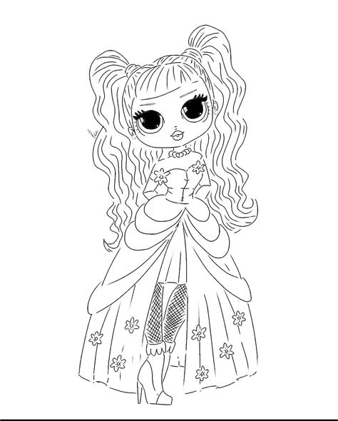 Lol Princess Coloring Pages Coloring Pages