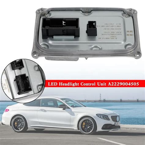 Led Headlight Control Unit A For Benz S Class W Picclick