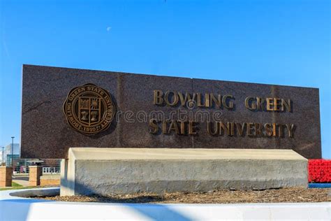 Bowling Green State University In Bowling Green Ohio Editorial Stock