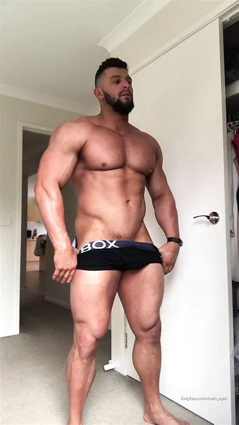 Aussie Beefy Bodybuilder Nath Wyld Teasing Gay Porn 42 Xhamster