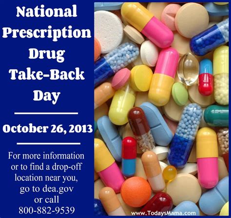 National Prescription Drug Take Back Day Todays Mama