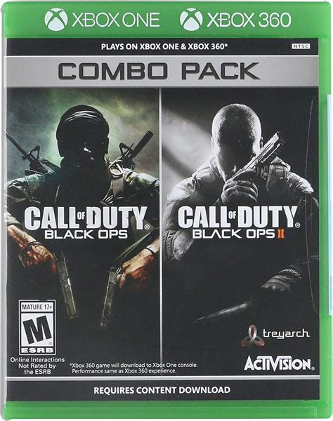 Activision Call Of Duty Black Ops 1 And 2 Combo Pack Xbox