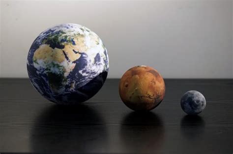 3d Planetary Models That Fit In The Palm Of Your Hand