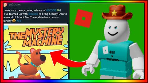 Roblox Adopt Me Is Collabing With Scooby Doo New Adopt Me Pet Youtube
