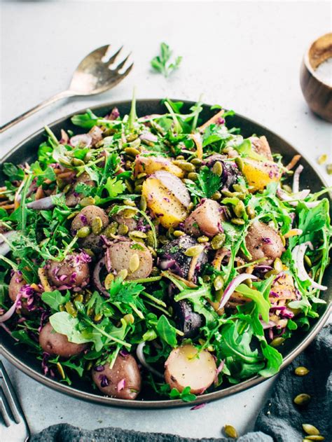 Colorful Winter Potato Salad Vegan Paleo Story Nyssa S Kitchen