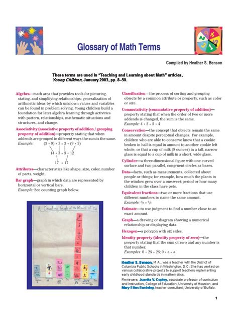 Maths Glossary Pdf Geometry Teaching Mathematics