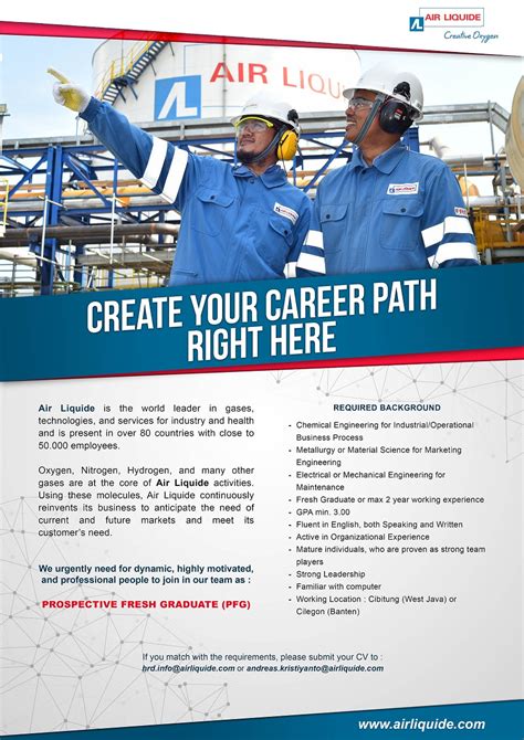 Maybe you would like to learn more about one of these? Lowongan PT. Air Liquide Indonesia - Fakultas Teknik UNDIP