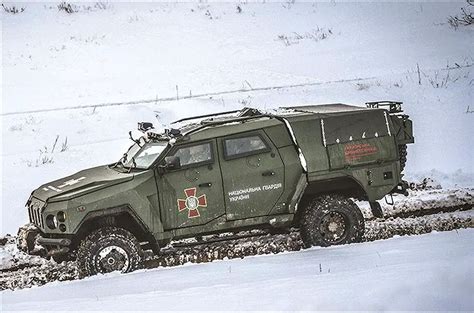 Armour Company Of Ukraine Varta Novator 4×4 Armoured Successfully