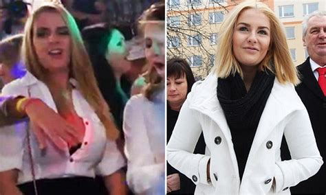 Katerina Zemanova Daughter Of Czech Republics President Denies Attending Orgy Daily Mail Online