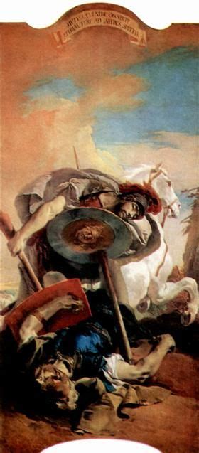 Eteokles And Polyneikes Giovanni Battista Tiepolo Painting Baroque
