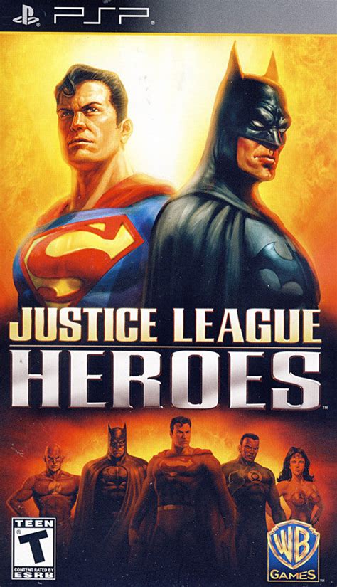 Justice League Heroes Psp On Psp Game