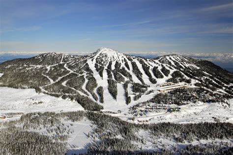 Aerial Image Of Mt Washington Bc Canada Stock Image Image Of