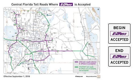Florida Sunpass Toll Roads Announce Partnership With E Zpass Used In