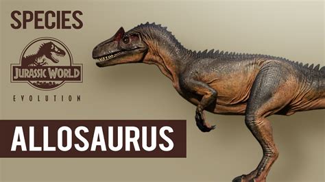 Allosaurus Species Profile Jurassic World Evolution Youtube