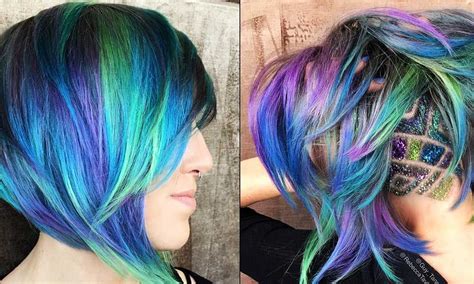 60 Trendy Ombre Hairstyles 2018 Brunette Blue Red Purple Green