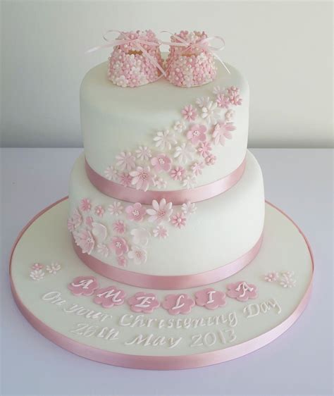 Christening cake | Christening cake girls, Baby shower cakes girl, Baby