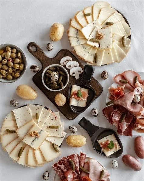 Accompagnement Charcuterie Fondue Savoyarde