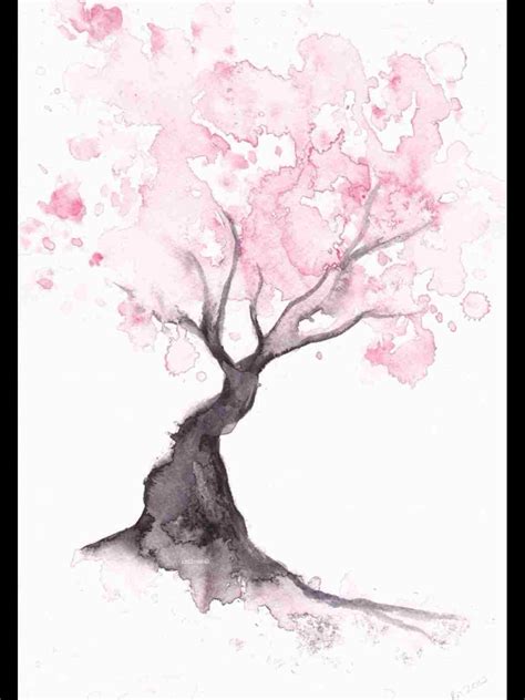 Including a new youtube video tutorial! Cherry Blossom Tree Drawing Easy at PaintingValley.com ...