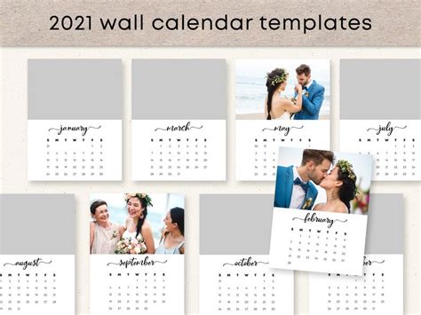 Custom Printable Calendar 2021