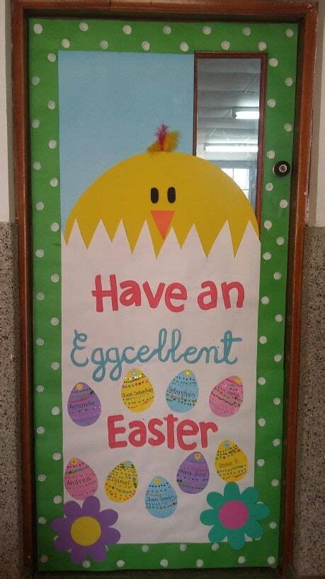 Easter Time Easter Classroom Door School Door Decorations Door