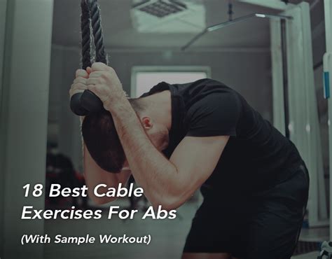 Best Cable Exercises For Abs With Sample Workout Fitbod