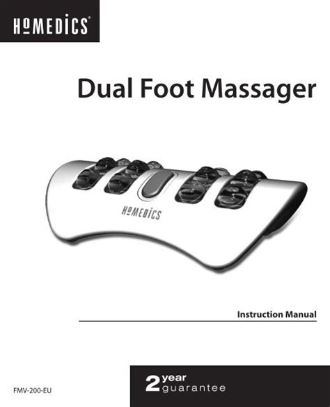 Dual Foot Massager Homedics