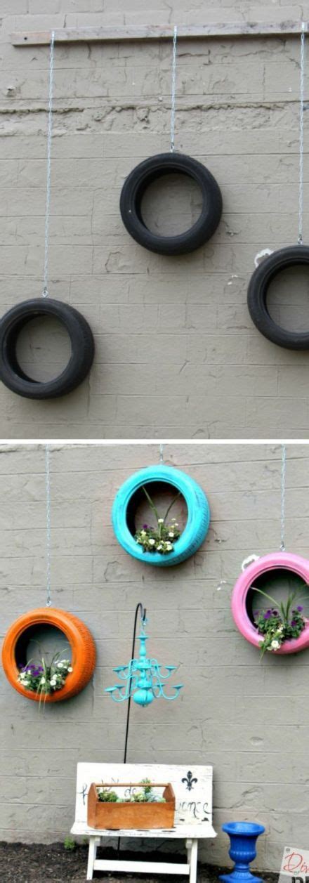 20 Best Diy Tire Planter Flower Pot Ideas And Projects For 2019 Diy