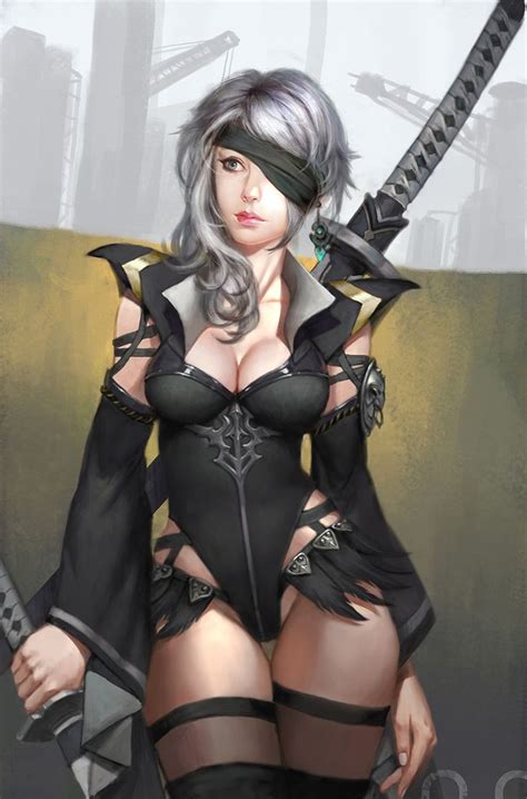 Artstation 2b ㅇㅇ Joo Fantasy Women Warrior Woman Fantasy Artwork