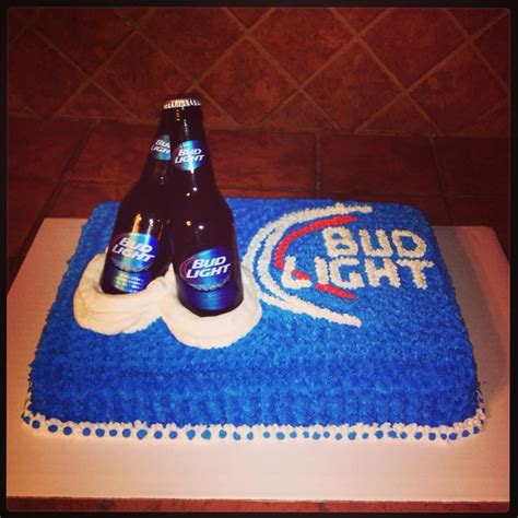 The most common bud light decoration material is paper. Bud Light cake | Bud light cake, Birthday cakes for men ...
