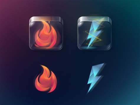 Flat fault wind game icon. Icon fire/lightning | Fire icon, Lightning icon, Game icon