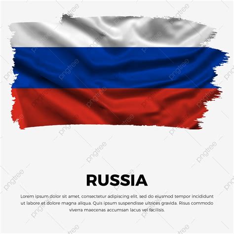 Russia Wavy Flag Png Image, Russia, Russia Flag, Russia Png Flag PNG Transparent Clipart Image 