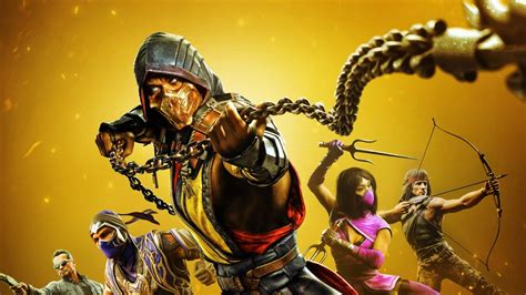 Scorpion With Chain Weapon 4k Hd Mortal Kombat 11
