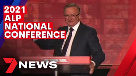 Australian Labor Party Alp National Conference 2021 7news Youtube