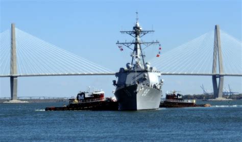 Uss Farragut Makes Port Joint Base Charleston News