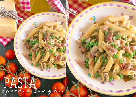 I cannelloni ricotta, funghi e speck sonoun primo piatto originale e gustoso, perfetti da servire in un giorno speciale come natale. La Ricetta della Pasta Speck e Funghi - Vivere Meglio