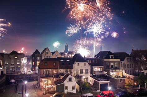 Happy New Year From The Netherlands Post New Years Eve Fireworks