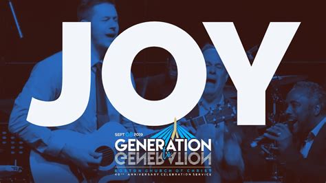 Joy Boston Church Of Christ 40th Anniversary Youtube Music