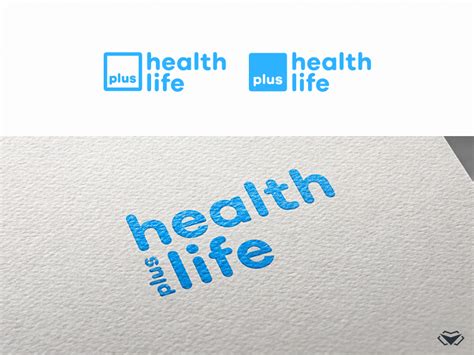 Health Plus Life Logo By Visual Curve On Dribbble