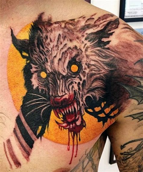 Tyrael tattoo by ricardo da maiat | post 24766. 80 Werwolf Tattoo-Designs für Männer - Vollmond Folklore ...