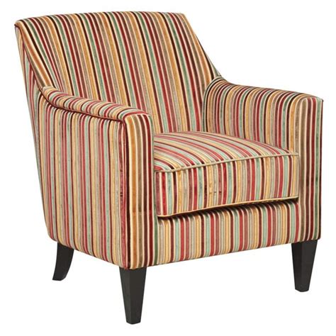 Bloomsbury Fabric Accent Chair In Candy Stripe Furniture123