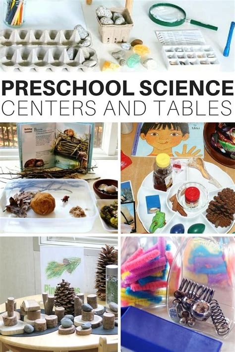 Preschool Science Center Ideas Choose A Theme Science Center