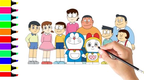 Animal coloring pages for kids are an excellent way to learn about these or those animals who inhabit our planet. Doraemon coloring pages || doraemon colouring book || how ...