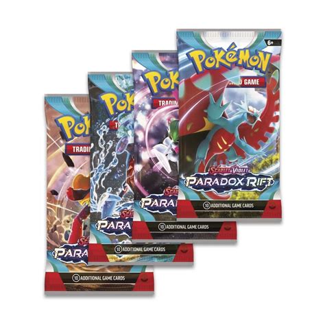 Pokémon Tcg Scarlet And Violet Paradox Rift Booster Pack 10 Cards Pokémon Center Official Site